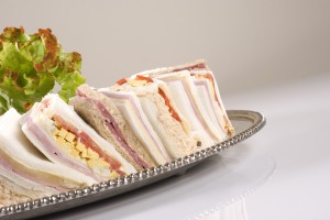 Sandwiches jamón